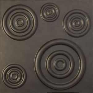 19 5/8 in. x 19 5/8 in. Reece EnduraWall Decorative 3D Wall Panel, Weathered Steel (12-Pack for 32.04 Sq. Ft.)