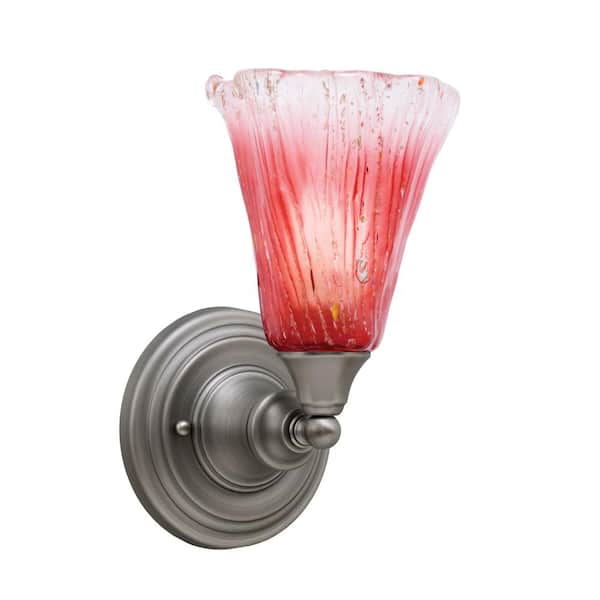 Unbranded Fulton 1-Light Brushed Nickel Wall Sconce