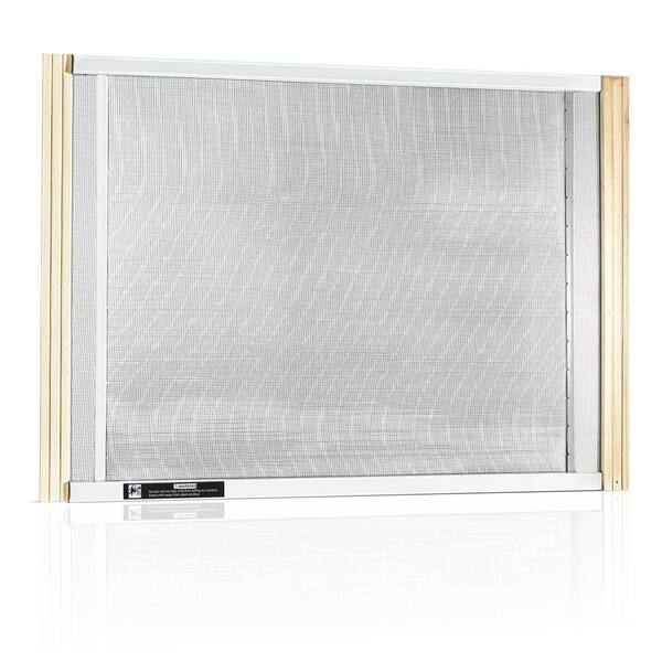37 in. x 18 in. Adjustable Frame Quick Slide Window Screen (Pack of 12)