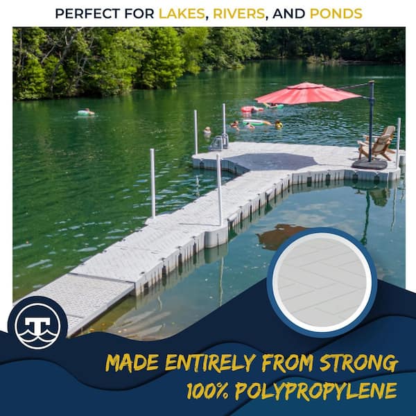Tommy Docks Flexx TD Aluminum Gangway 8 ft. - Titan Decking For