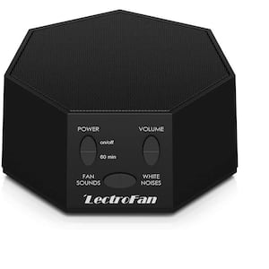 LectroFan High Fidelity White Noise Sound Machine with 20 Unique Non-Looping Fan and White Noise Sounds and Sleep Timer