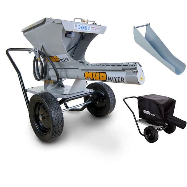 Continuous Concrete Mixer, Model MMXR-3225 with Chute Extension & All-Weather Cover