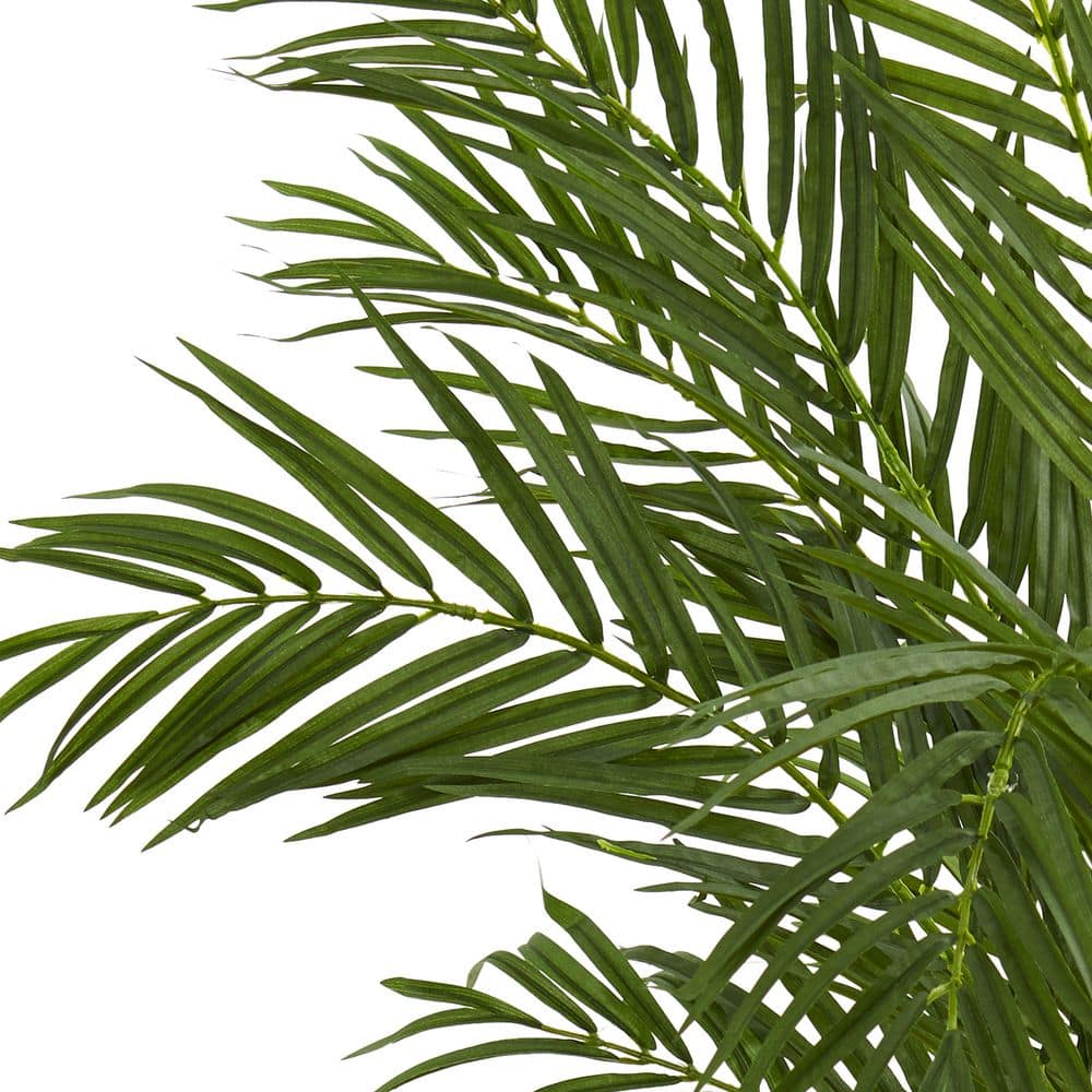 Tropical Elegance 40" Faux Areca Palm Silk Floor Plant in Pot