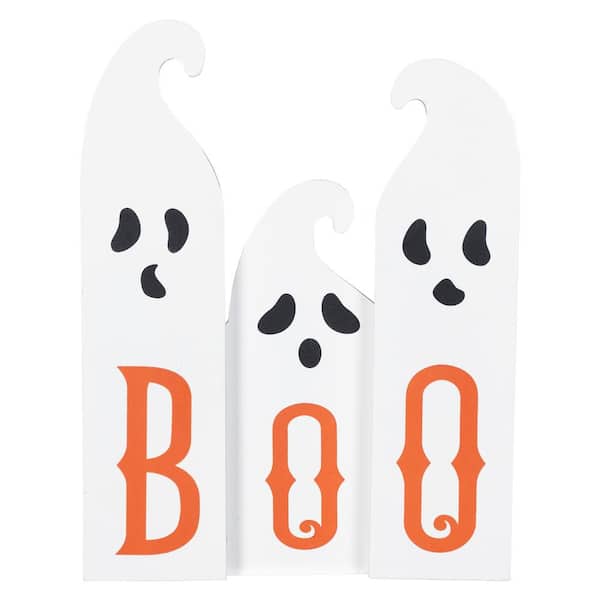 Stratton Home Decor Halloween Boo Table Top Sign