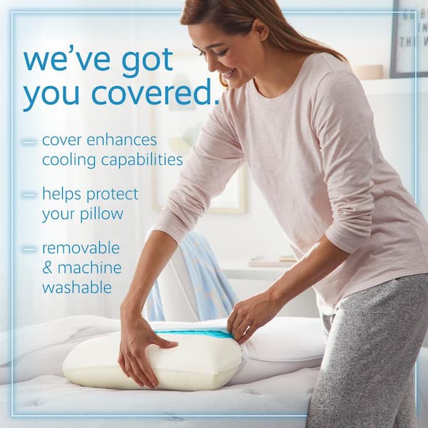 COMFORT REVOLUTION MEMORY FOAM & HYDRALUXE COOLING BED PILLOW