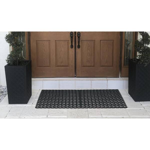 A1HC Octagonal Holes 100% Rubber Kitchen/Outdoor Anti Fatigue Mat