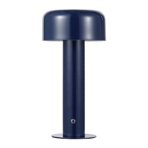 Bonny 13 in. Dark Blue Table Lamp