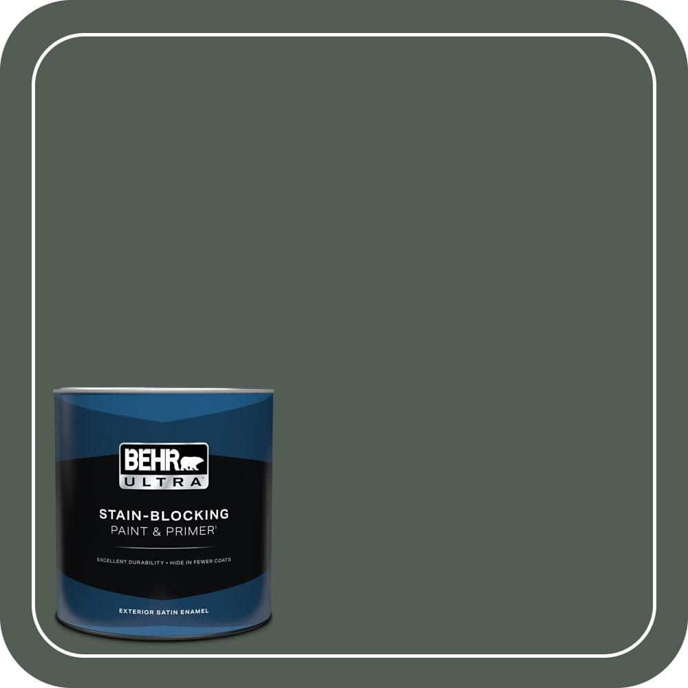1 qt. #700F-7 Evergreen Bough Satin Enamel Exterior Paint & Primer price history on PriceWatchPro
