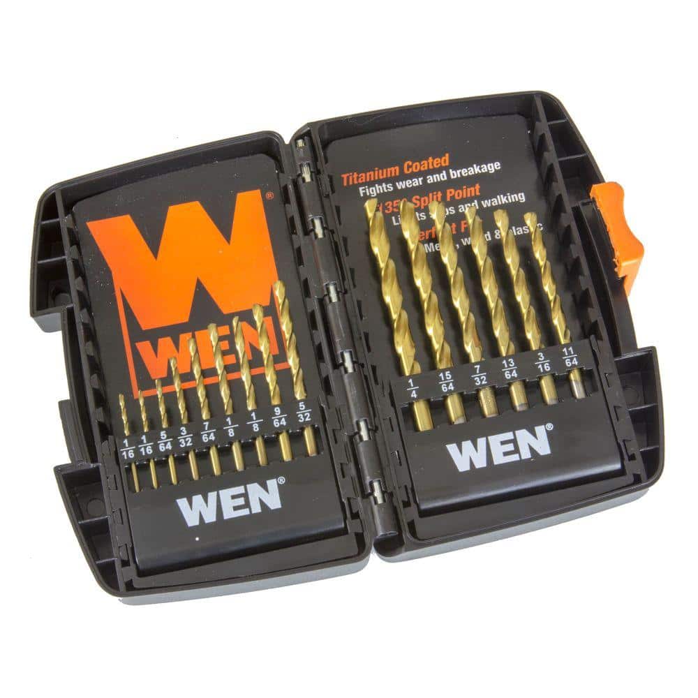 Titanium-Coated Drill Bit Set (15-Piece) price history on PriceWatchPro