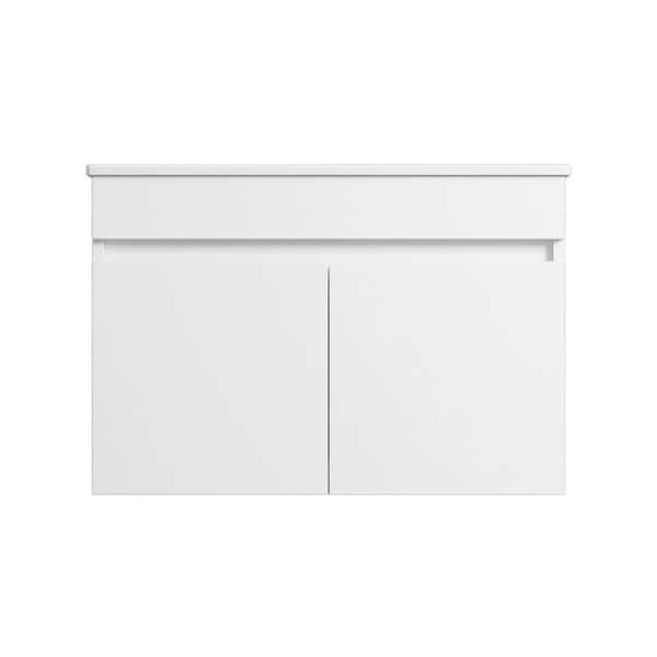 Xspracer Victoria 36 in. W x 18 in. D x 20 in. H Wall Mounted Single ...