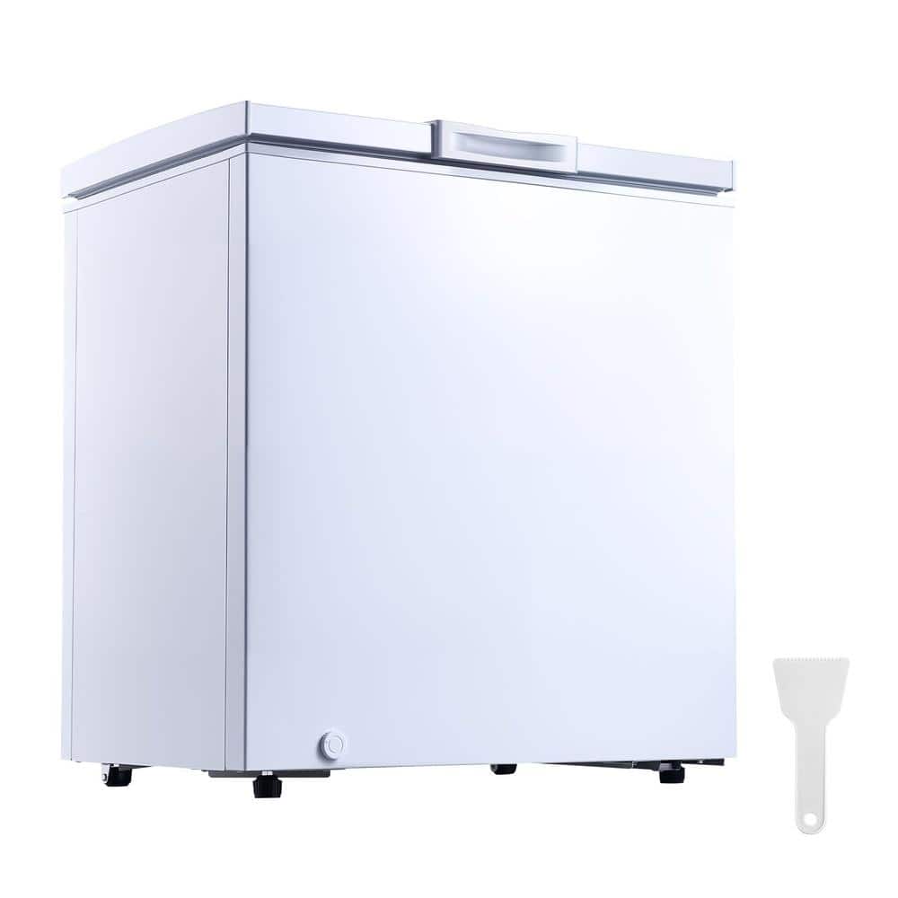 5 cu. ft. Chest Freezer in White, Garage Ready with 2 Removable Baskets, Adjustable Thermostat, Energy Saving, Low Noise price history on PriceWatchPro