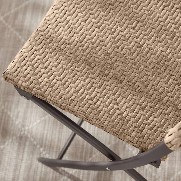 folding wicker chair home depot