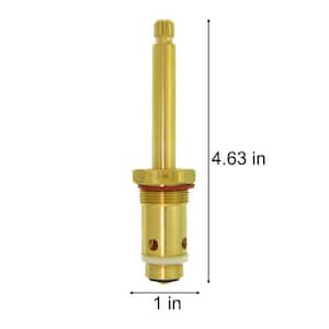 4 5/8 in. 12 pt Broach Diverter Stem for Crane Replaces F15110