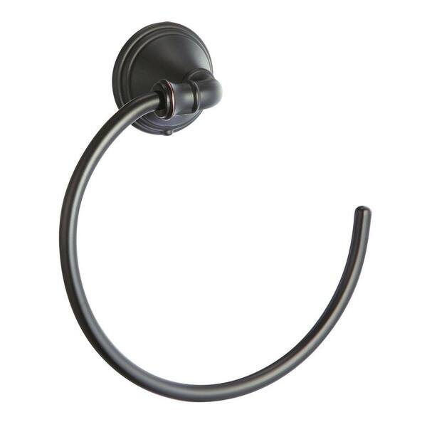 Design House Eden Towel Ring in Oil Rubbed Bronze