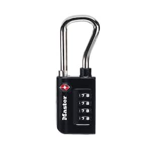 TSA Approved Combination Luggage Lock, Resettable, Extended Shackle