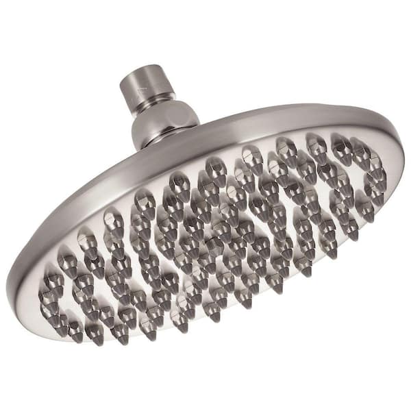 Danze Round Sunflower 1-Spray 8 in. Fixed Shower Head in Brushed Nickel