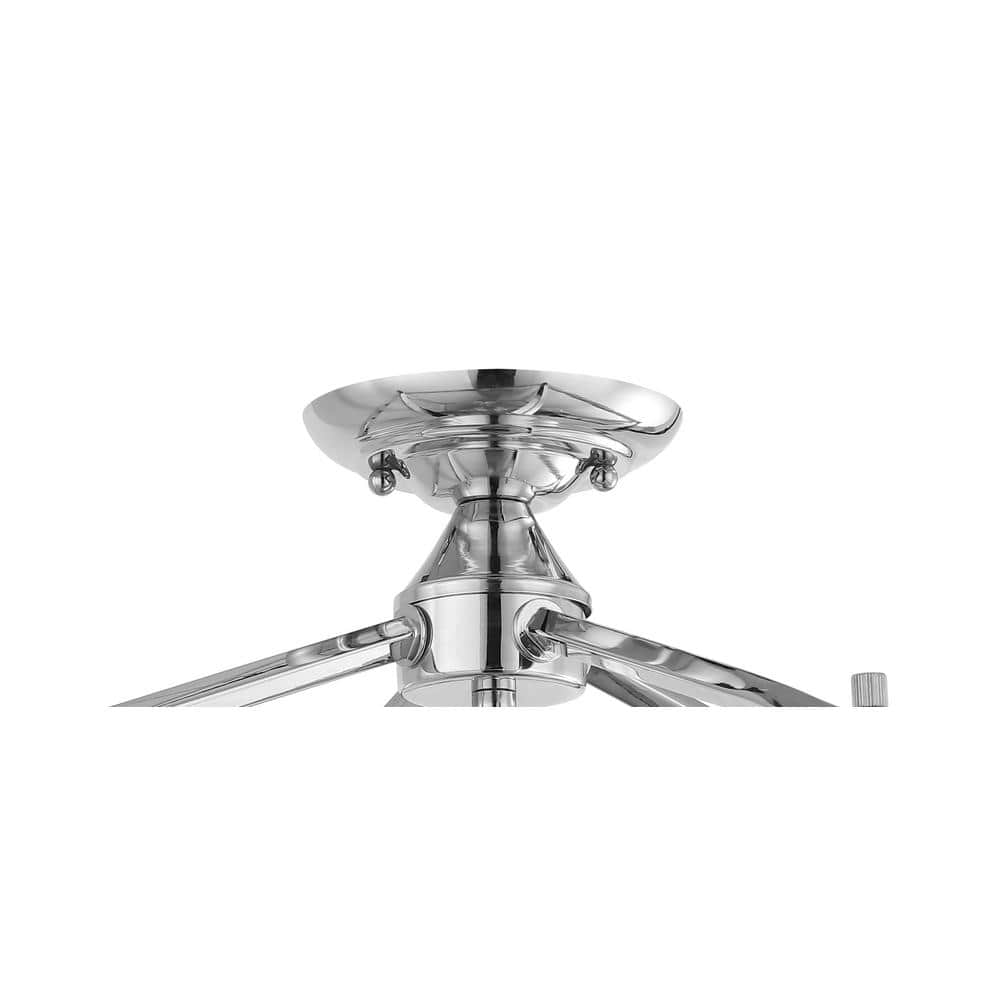 Elegant Chrome and Glass 12" Modern LED Flush Mount Ceiling Light