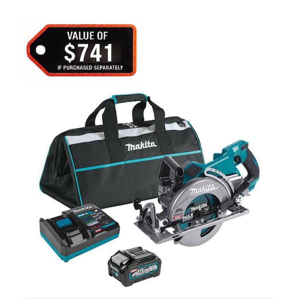 40V Max XGT Brushless Cordless Rear Handle 7-1/4 in. Circular Saw Kit (4.0 Ah)