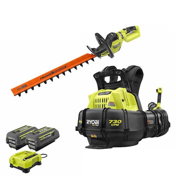 RYOBI 40V HP Brushless Whisper Series 165 MPH 730 CFM Backpack