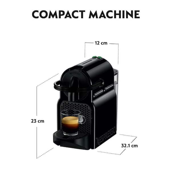 DeLonghi 1-Cup Inissia Single Serve Espresso Machine in Black with