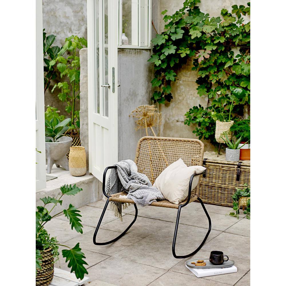 Cozy Cotton Blend Knit Throw with Fringe - Grey