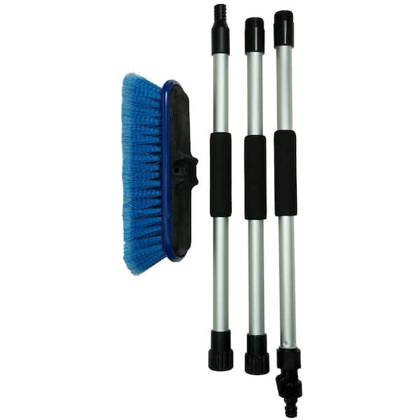 Detailer's Choice 10 in. Flow-Thru Wash Brush 4B339-6 - The Home Depot