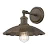 Golden Lighting Clemence 1-Light Dark Rust Wall Sconce 3124-1W DR - The ...