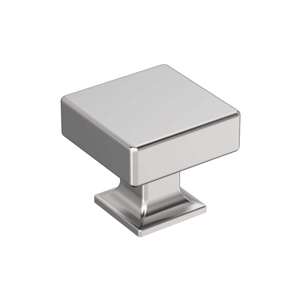 Lintel 1-1/4  in. (32mm) Length Polished Chrome Classic Square Cabinet Knob price history on PriceWatchPro