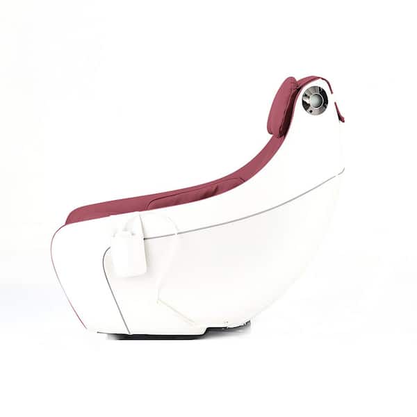 Synca Wellness CirC Massage The Home Heated Track Depot SL Chair - Synthetic Leather Wine CirC