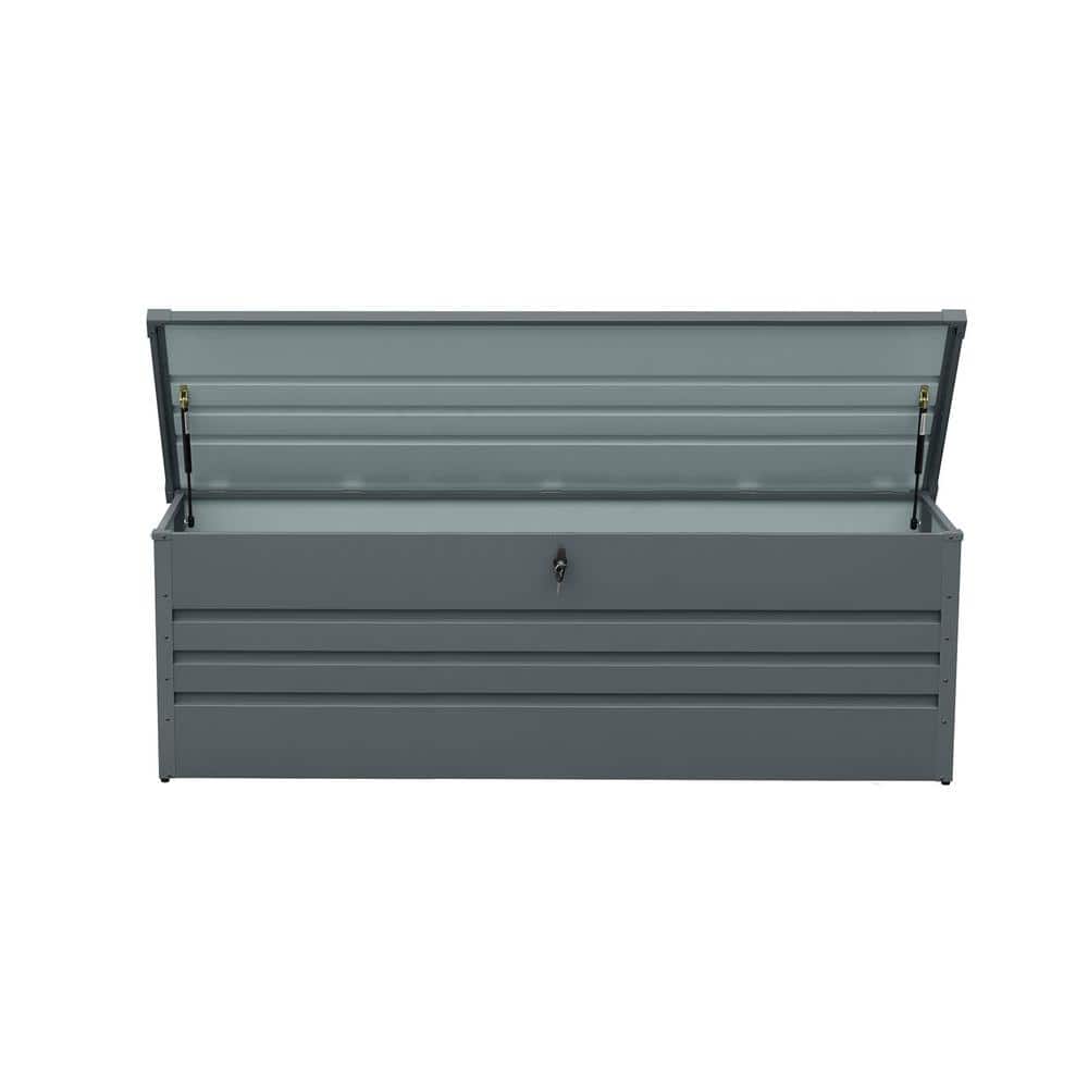 260 gal. Metal Outdoor Deck Box in Dark Gray price history on PriceWatchPro