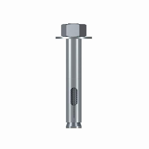 Simpson Strong-Tie Sleeve-All 3/4 in. x 4-1/4 in. Hex Head Zinc-Plated Sleeve Anchor (10-Pack)
