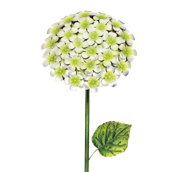 Regal 49 in. Hydrangea Flower Stake - White