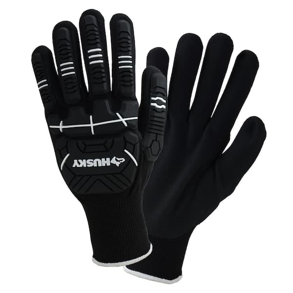 Husky Large Dipped Impact Glove