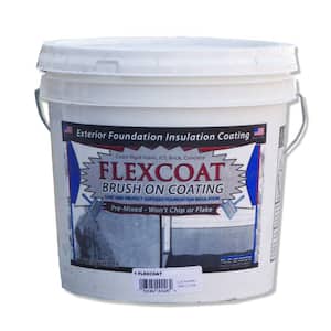 2 Gal. Concrete Grey FlexCoat Brush on Foundation Coating
