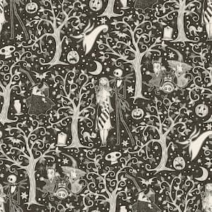Disney Tim Burton's The Nightmare Before Christmas Sepia Forest Peel and Stick Wallpaper