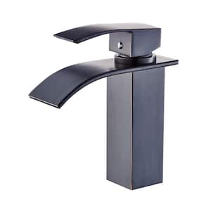 Single Hole Single-Handle Bathroom Faucet in Oil Rubbed Bronze