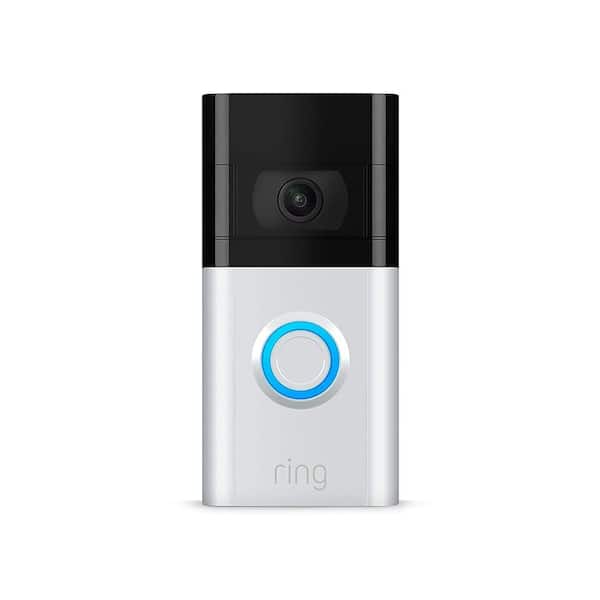 Ring Video Doorbell 3 - Smart Wireless Doorbell Camera with Dual-Band WiFi,  Quick Release Battery, 2-Way Talk, Night Vision 8VRSLZ-0EN0 - The Home Depot