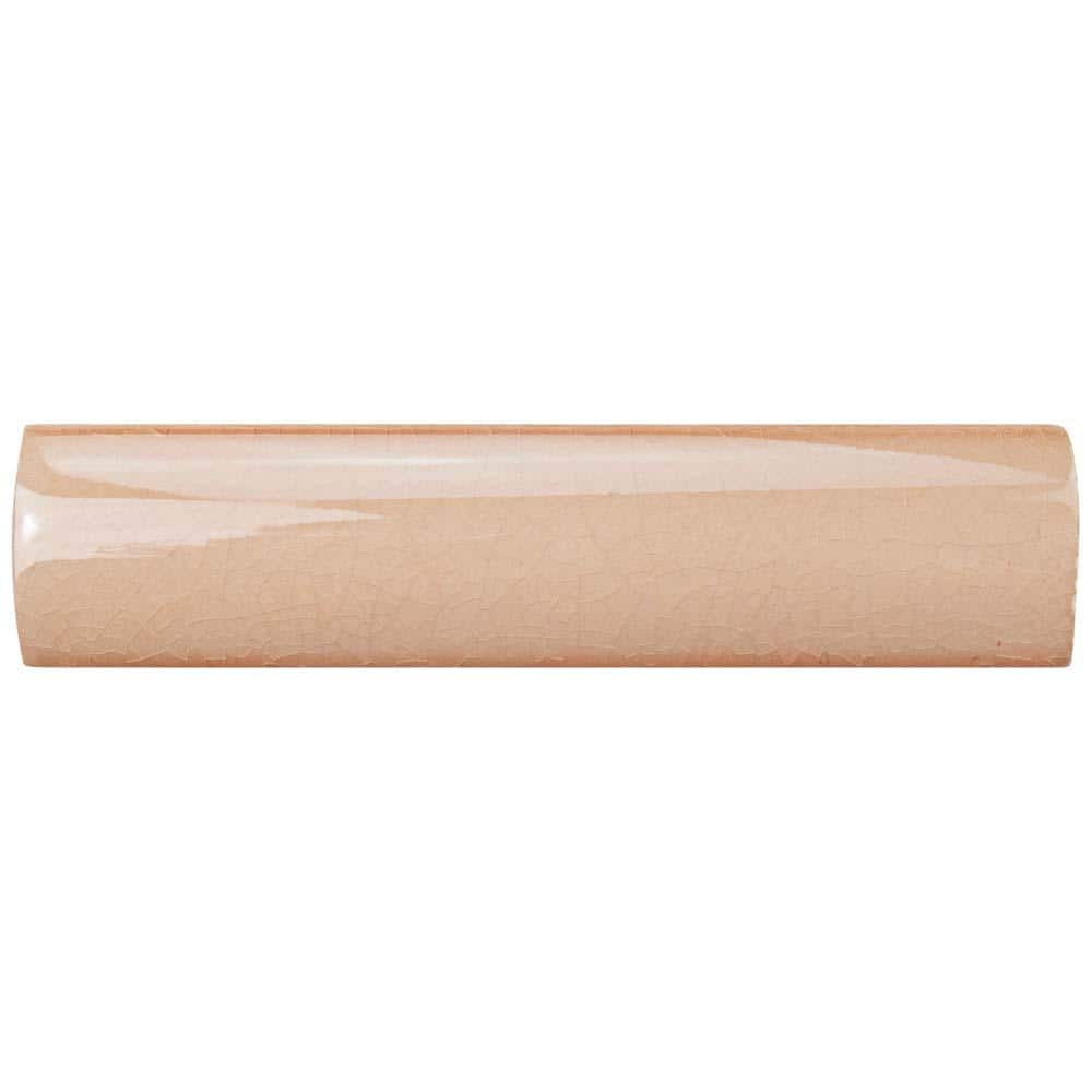 Novecento Cubrecantos Canela 1-1/4 in. x 5-1/8 in. Glossy Ceramic Wall Tile Trim price history on PriceWatchPro