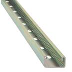 10 ft. 14-Gauge Metal Framing Strut Channel - Gold - Punched 9/16 in. Holes on 1-1/2 in. Centers