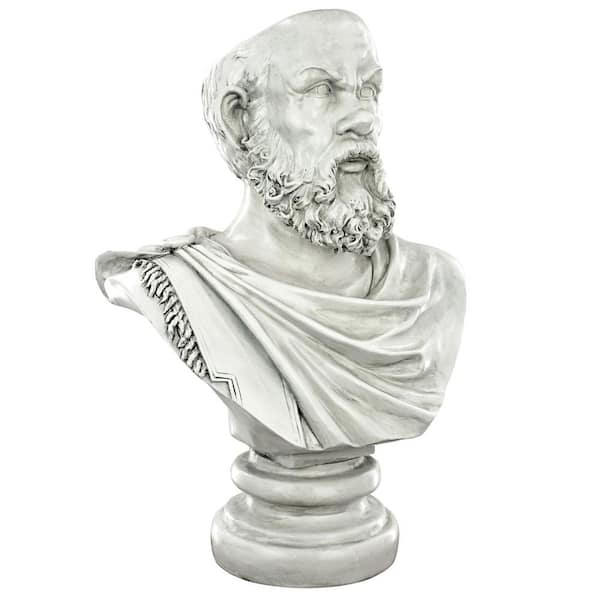 Design Toscano 17.5 in. H Bust Planter of Antiquity The Philosopher Socrates Statue