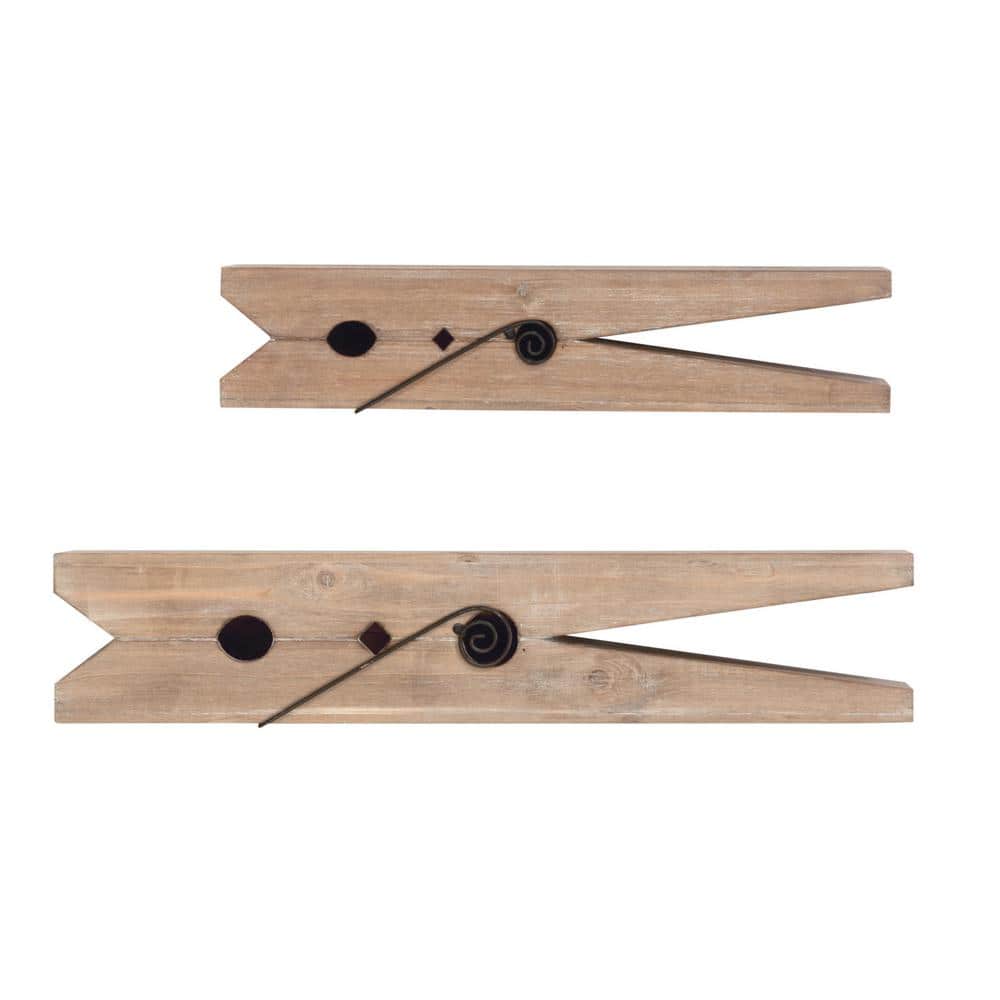 Tripar Decorative Wood Shelves Wall Art 19675 - The Home Depot