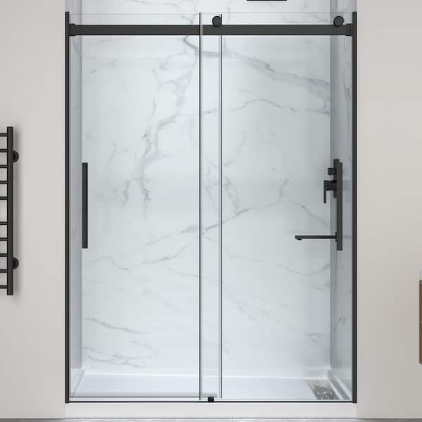 ANZZI Stellar 60 in. L x 30 in. W x 76 in. H Alcove Shower Kit
