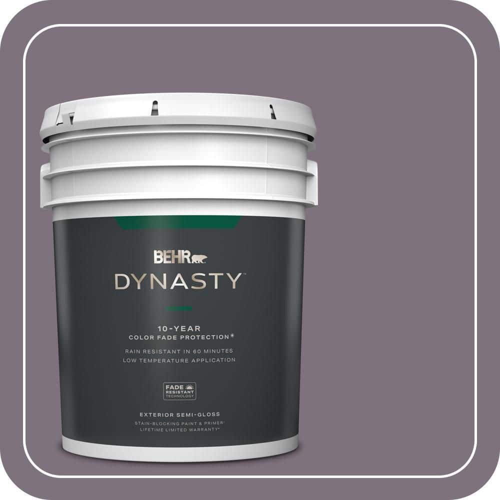 5 gal. #N100-5 Plush Velvet Semi-Gloss Exterior Stain-Blocking Paint & Primer price history on PriceWatchPro