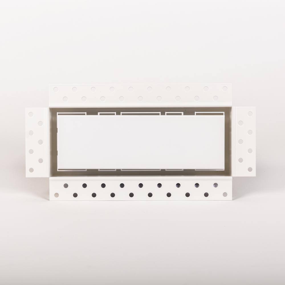 Satin White 6"x10" Steel Wall/Ceiling Register