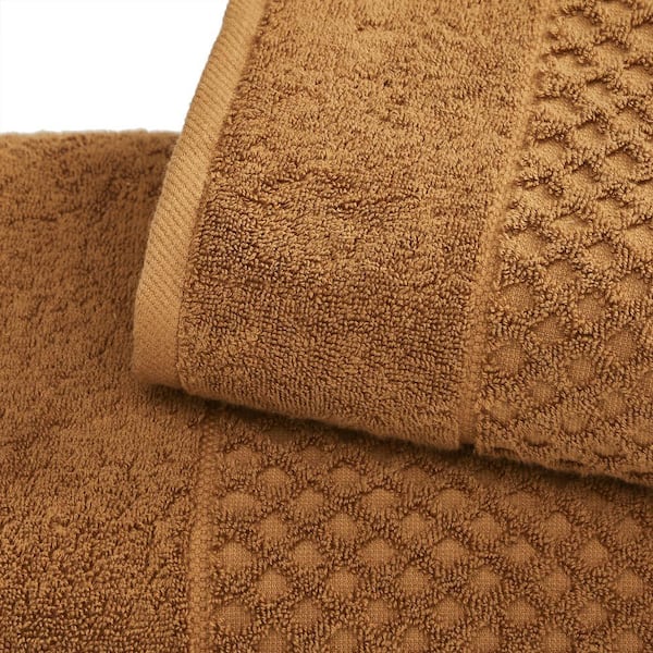 FRESHFOLDS Copper Ultra-Soft 100% Cotton Diamond Waffle 6-Pack