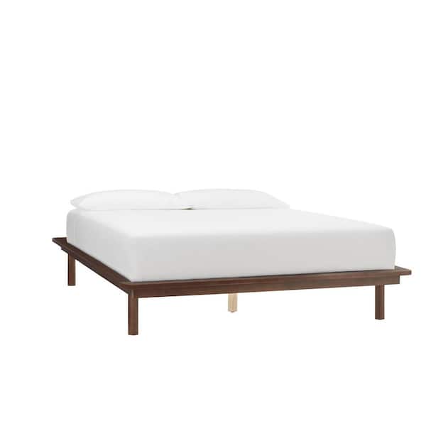 Banwick Sable Brown Finish King Platform Bed (81.42 in. W x 12 in. H)