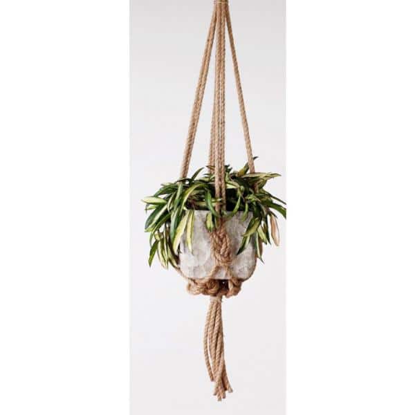 2Pack Plant Hanger Rope Macrame Hanging Planter Holder Basket Flower Pot Jute US 