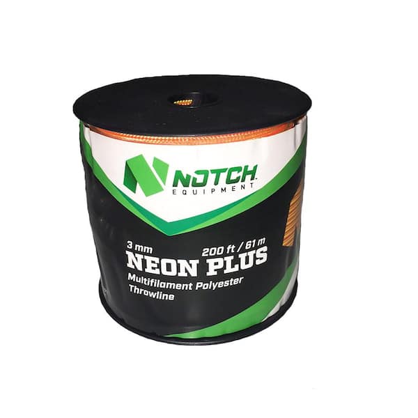 Notch 3 mm x 200 ft. Neon Plus Throwline