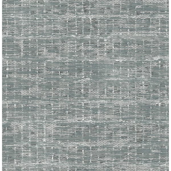 SCOTT LIVING Samos Grey Texture Strippable Non Woven Wallpaper