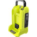RYOBI RYi300BG 300-Watt Power Inverter For 40-Volt Battery – USB-A, USB-C & 120V Outlet, Pure Sine Wave, Portable Power For Small Electronics